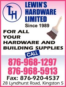 Lewin's Hardware Ltd