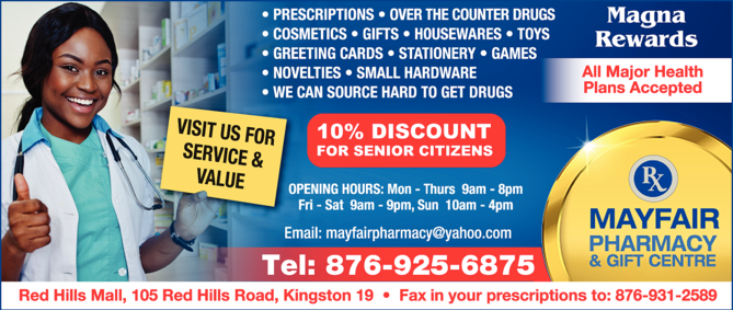 Mayfair Pharmacy Ltd