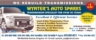 Wynter's Auto Spares & Repairs Ltd